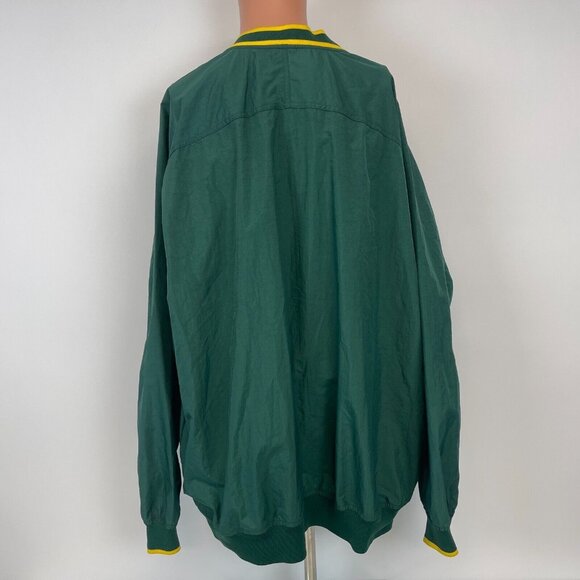 Vintage 90s Nike Center Swoosh Windbreaker Jacket Mens Size 2XL Green - Picture 3 of 4